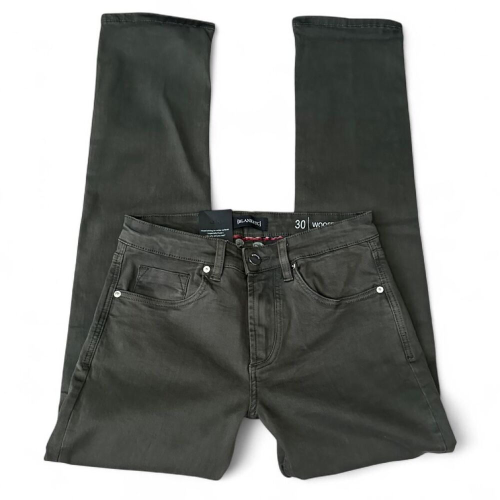 Blank-nyc Women's Green and Khaki Jeans